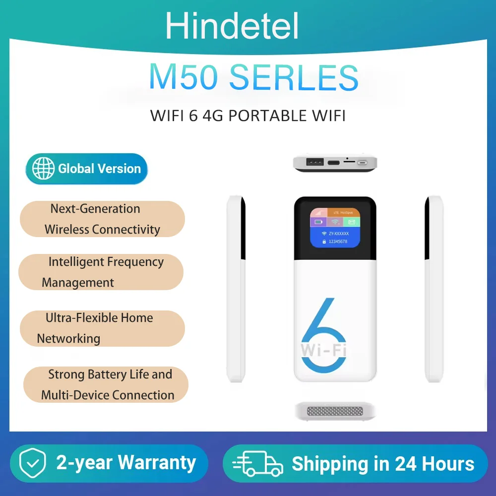 Hindetel 4G карманный Wi-Fi 10000 мА боевой модем 4g портативный беспроводной Wi-Fi 6 для путешествий
Hindetel 4G карманный Wi-Fi 10000 мА боевой модем 4g портативный беспроводной Wi-Fi 6 для путешествий