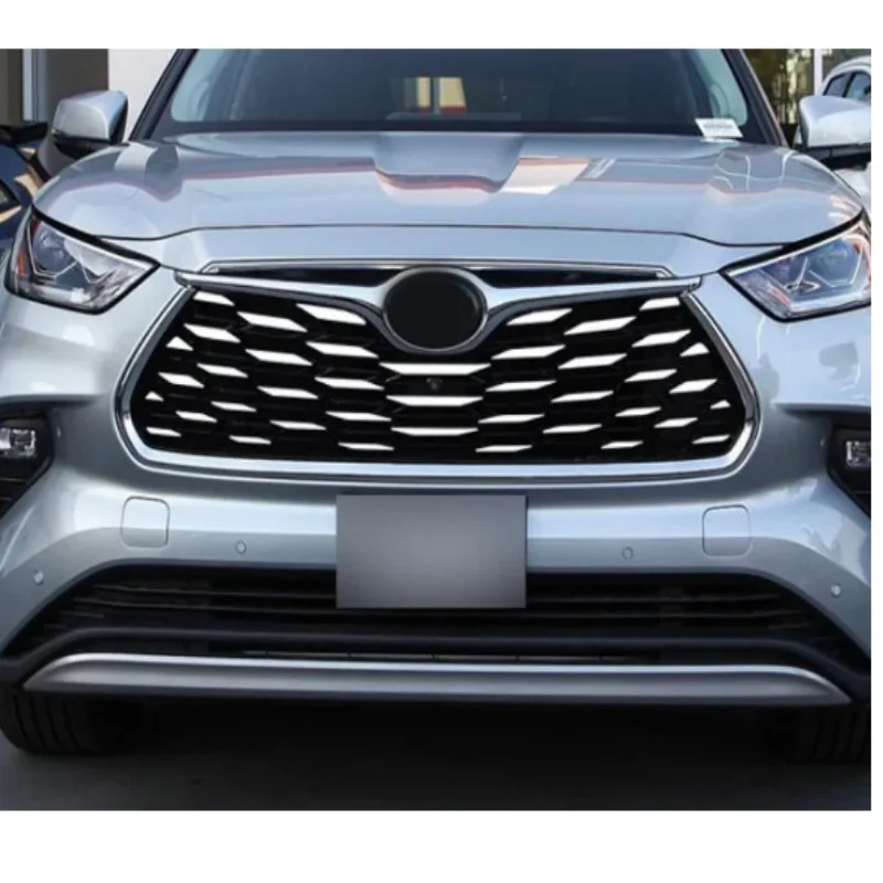 Car Stickers Front Bumper Grille Decal Trim Chrome Exterior Decor Stainless Steel For Toyota Highlander Kluger 2021-2024
Car Stickers Front Bumper Grille Decal Trim Chrome Exterior Decor Stainless Steel For Toyota Highlander Kluger 2021-2024