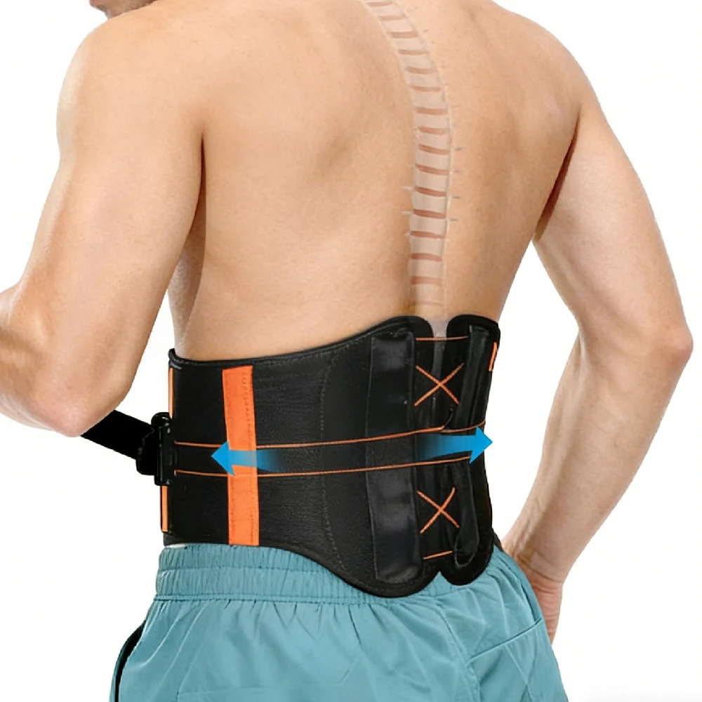 Breathable Adjustable Lower Back Brace,Invisible Waist Support Belt for Sciatica,Scoliosis and Slipped Disc,Fits Men & Women
Breathable Adjustable Lower Back Brace,Invisible Waist Support Belt for Sciatica,Scoliosis and Slipped Disc,Fits Men & Women