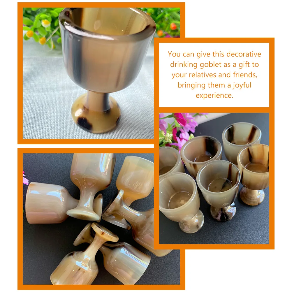 Horn Wine Glass Drinking Goblets for Home Decor Artwork Cup Mug Retro Holy Grail 
Horn Wine Glass Drinking Goblets for Home Decor Artwork Cup Mug Retro Holy Grail