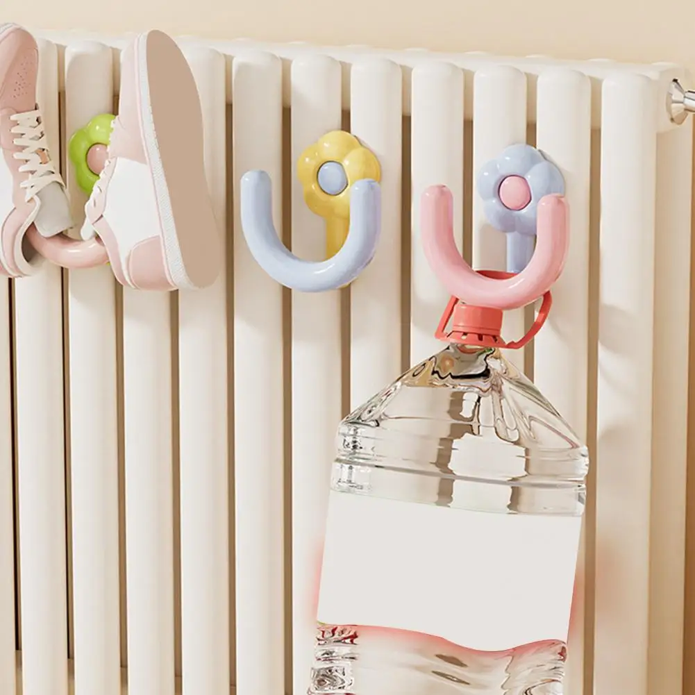 No Drill Drying Rack Cute Flower Shoe Holder Flexible Radiator Hook Hanger for Drying Shoes Socks Towels Clothes
No Drill Drying Rack Cute Flower Shoe Holder Flexible Radiator Hook Hanger for Drying Shoes Socks Towels Clothes