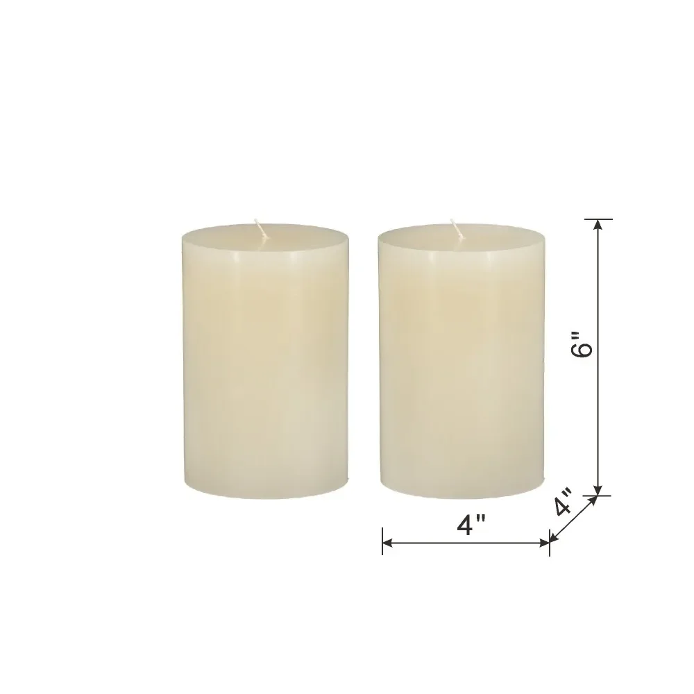 Ivory Pillar Candles - Smoke-free and Odorless, Perfect for Weddings, Dinners, Christmas, and Home Decor
Ivory Pillar Candles - Smoke-free and Odorless, Perfect for Weddings, Dinners, Christmas, and Home Decor