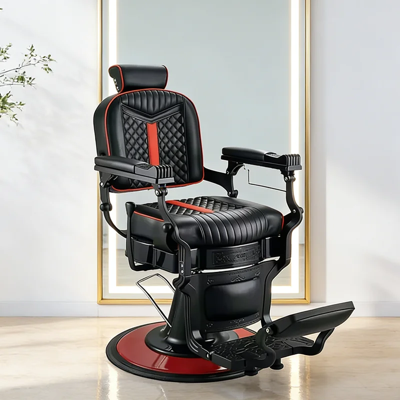 eh-Classics Black Leather Hydraulic Pump Saloon Chair Retro Shaving Men's Beauty Salon Barber Chair for Sale@
eh-Classics Black Leather Hydraulic Pump Saloon Chair Retro Shaving Men's Beauty Salon Barber Chair for Sale@