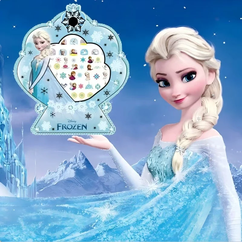 6PCS Frozen Princess Nail Stickers Elsa Fashion Design Nail Art Accessories Fine Pattern Disney Series Cartoon Press on Nails
6PCS Frozen Princess Nail Stickers Elsa Fashion Design Nail Art Accessories Fine Pattern Disney Series Cartoon Press on Nails