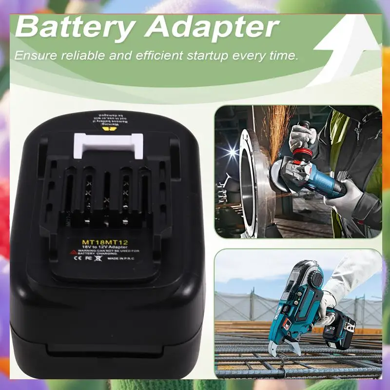 Adapter For 18V To 12V Battery Convert To For 12V Cordless Power Tool BL1016 BL1021B-ABXK
Adapter For 18V To 12V Battery Convert To For 12V Cordless Power Tool BL1016 BL1021B-ABXK