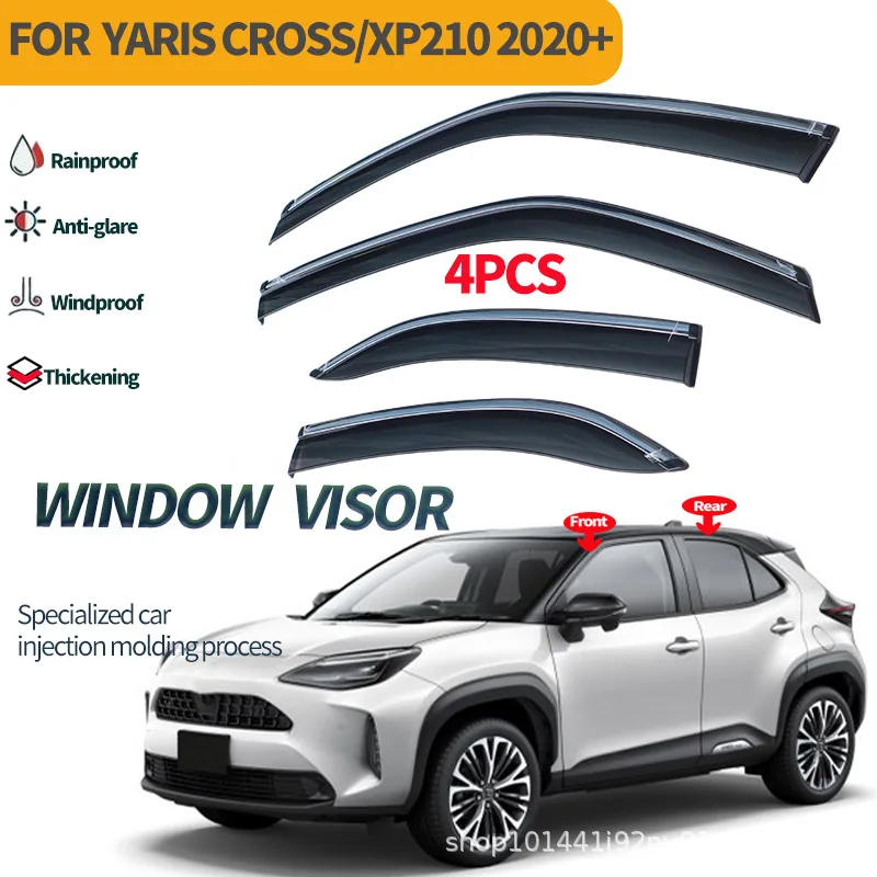 For YARIS CROSS Xp210 2020 Window Deflector Window Visor Decorative Accessories Easy Installation
For YARIS CROSS Xp210 2020 Window Deflector Window Visor Decorative Accessories Easy Installation