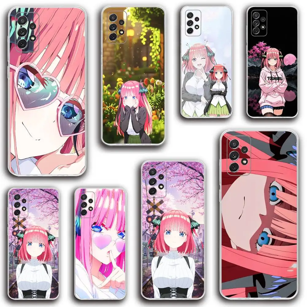 Cute N-Nino Anime N-Nakano Phone Case Silicone For Samsung S30,23,21,22,20 FE lite,S10,9,PIus Note20ultra Soft Transparent
Cute N-Nino Anime N-Nakano Phone Case Silicone For Samsung S30,23,21,22,20 FE lite,S10,9,PIus Note20ultra Soft Transparent
