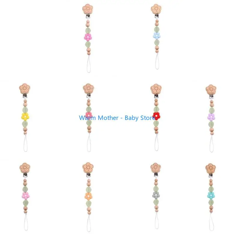 Baby Pacifier Chain Toddlers Pacifier Strap Flower Charm Teething Toy Lanyard Holder Clip Rope Infants Shower Gift 57QE
Baby Pacifier Chain Toddlers Pacifier Strap Flower Charm Teething Toy Lanyard Holder Clip Rope Infants Shower Gift 57QE