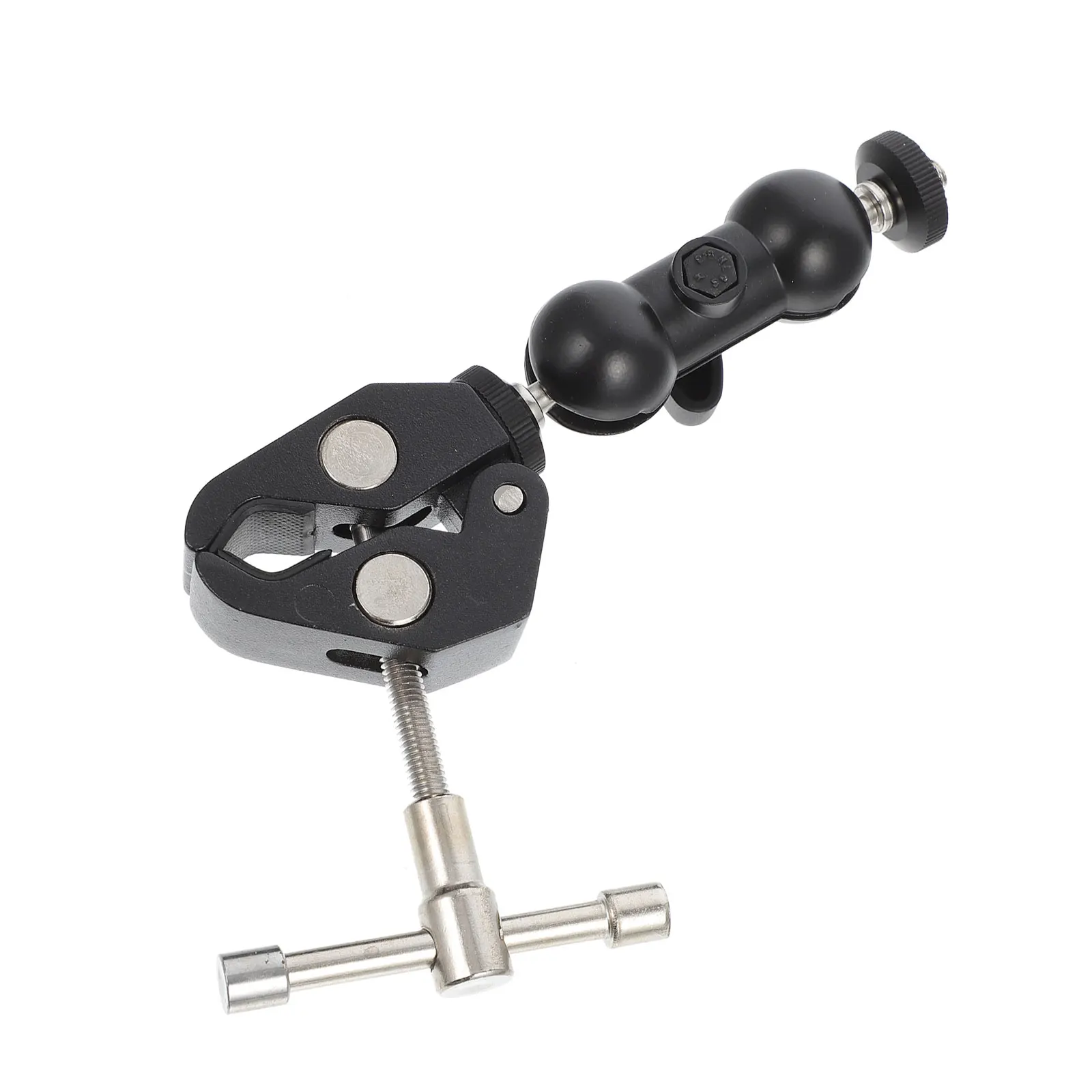 Universal Black Super Clamp 1 4 Thread Mount for Studio Photography Camera Accessories Monitor Bracket Shelf
Universal Black Super Clamp 1 4 Thread Mount for Studio Photography Camera Accessories Monitor Bracket Shelf
