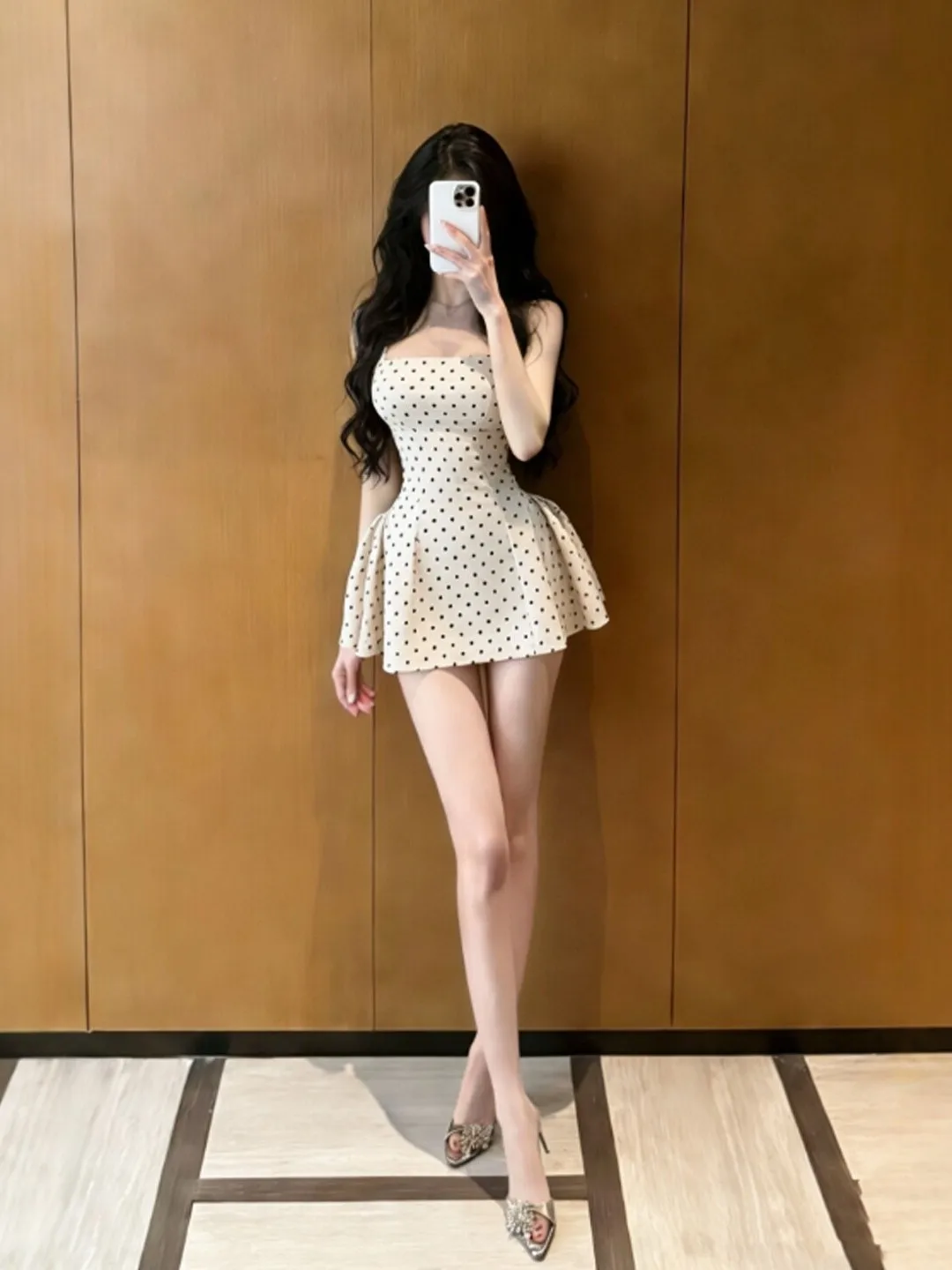Summer Sweet Polka Dot Belted Slimming Strap Short Skirt Dress Women's Style Gentle Wind Beautiful Absolutely Dress Cotton Ma...
Summer Sweet Polka Dot Belted Slimming Strap Short Skirt Dress Women's Style Gentle Wind Beautiful Absolutely Dress Cotton Ma...