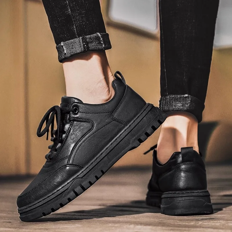 Men's Lightweight Sport Work Boots Waterproof Non-Slip Chef Shoes Casual Leather Shoes Boots for Spring Summer
Men's Lightweight Sport Work Boots Waterproof Non-Slip Chef Shoes Casual Leather Shoes Boots for Spring Summer