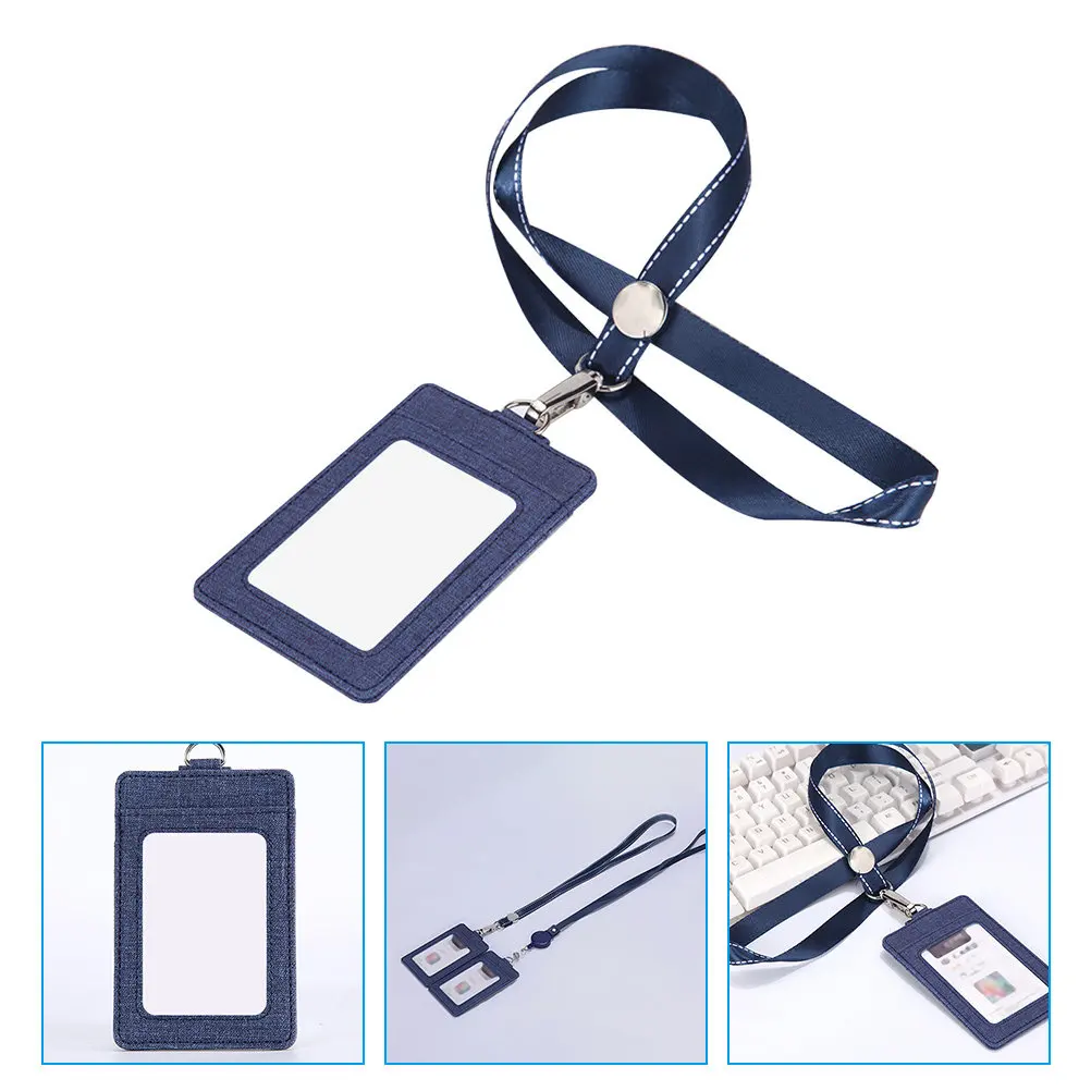 3Pcs Badge Holder PU Detachable Lanyard Id Card Holder School Office Employee Student Bus Card Protector
3Pcs Badge Holder PU Detachable Lanyard Id Card Holder School Office Employee Student Bus Card Protector
