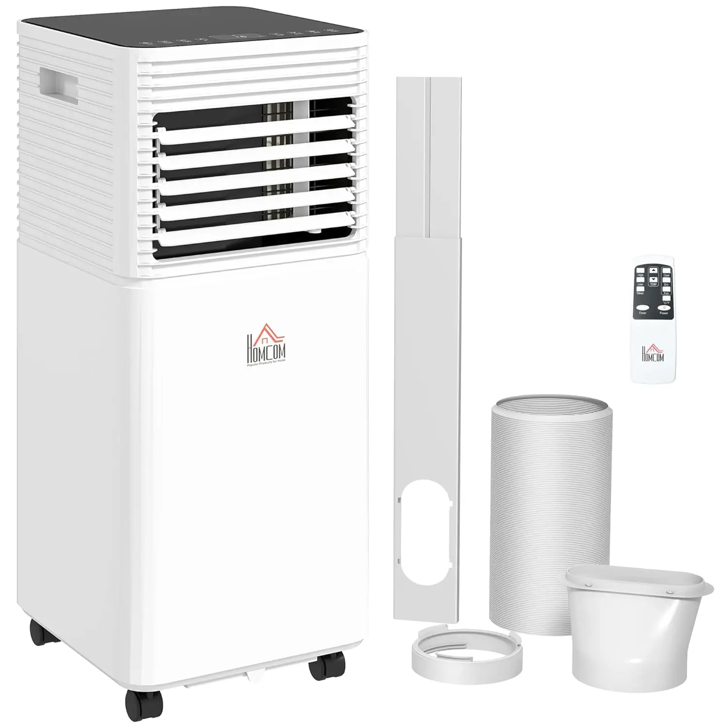 10000 BTU Portable Air Conditioner 3-in-1 Dehumidifier Cooling Fan 441 SqFt 24H Timer Remote Window Kit White Black, Custom
10000 BTU Portable Air Conditioner 3-in-1 Dehumidifier Cooling Fan 441 SqFt 24H Timer Remote Window Kit White Black, Custom