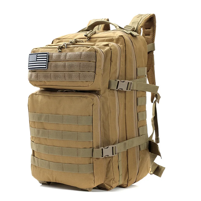 Men's and Women's Outdoor Large Capacity Camouflage Hiking Waterproof Backpack Tactical Sports Backpack
Men's and Women's Outdoor Large Capacity Camouflage Hiking Waterproof Backpack Tactical Sports Backpack