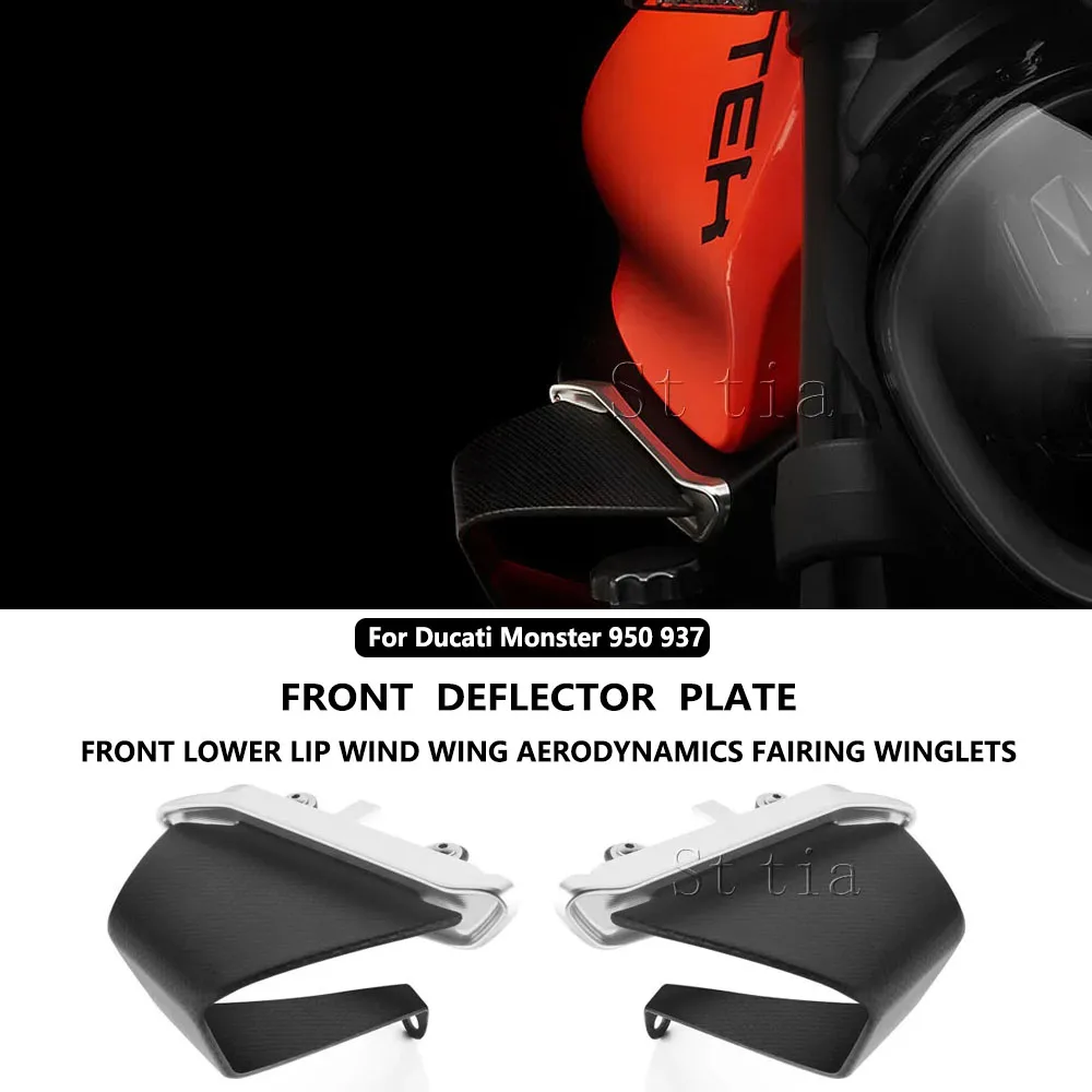 Motorcycle Aerodynamic Spoile Side Wing Kit For Ducati MONSTER 937 Plus SP Monster 950 2021 2022 2023 2024 2025
Motorcycle Aerodynamic Spoile Side Wing Kit For Ducati MONSTER 937 Plus SP Monster 950 2021 2022 2023 2024 2025