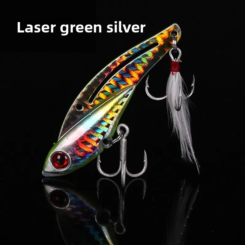 Metal VIB Fishing Lure Iron Plate Bait Long Distance Casting Sequins Fishing Tackle Hard Lures for Perch Bass Fishing 10pcs
Metal VIB Fishing Lure Iron Plate Bait Long Distance Casting Sequins Fishing Tackle Hard Lures for Perch Bass Fishing 10pcs