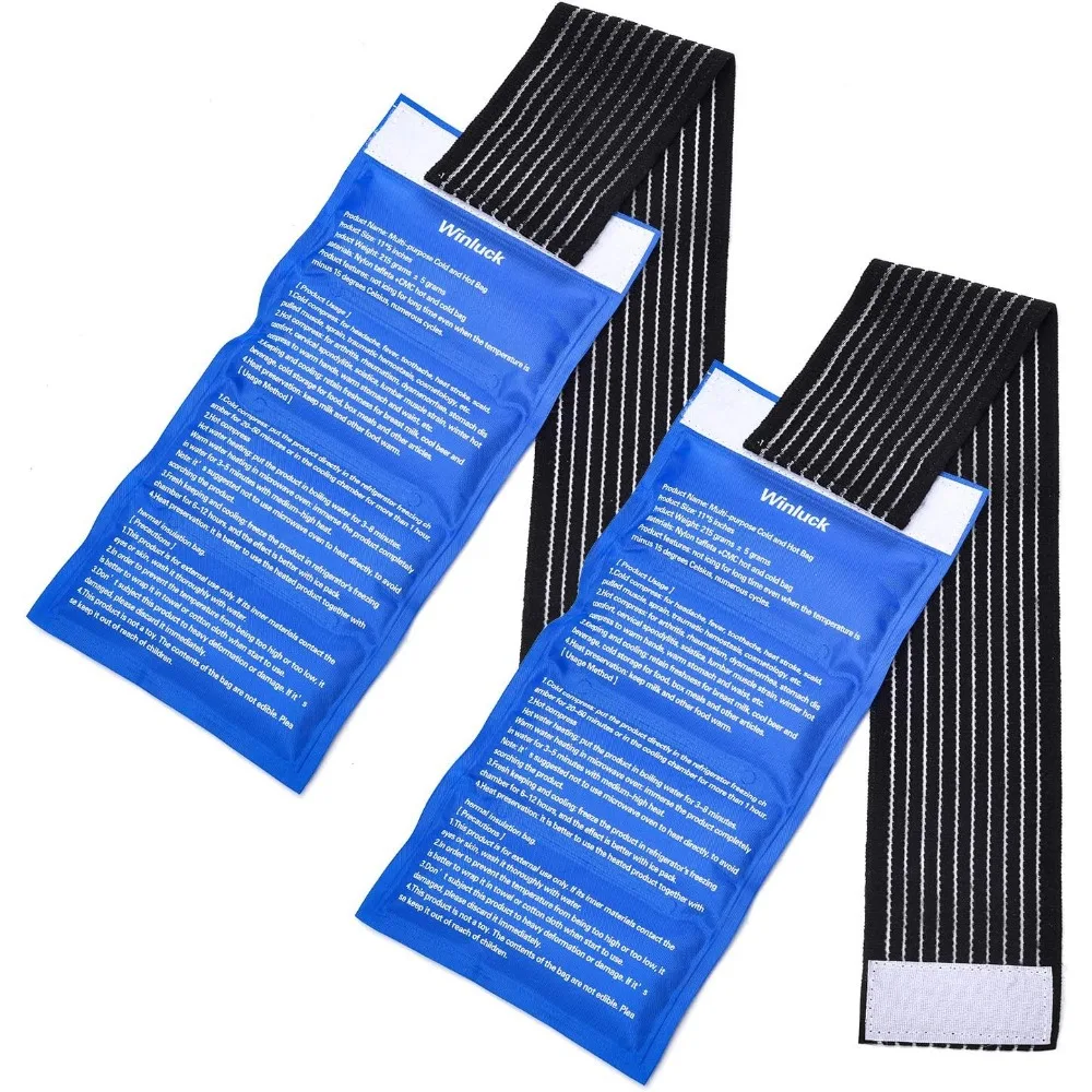 Reusable Soft Gel Ice Pack Set for Joint Muscle Pain Relief Hot Cold Therapy Shoulder Back Knee Neck Ankle
Reusable Soft Gel Ice Pack Set for Joint Muscle Pain Relief Hot Cold Therapy Shoulder Back Knee Neck Ankle