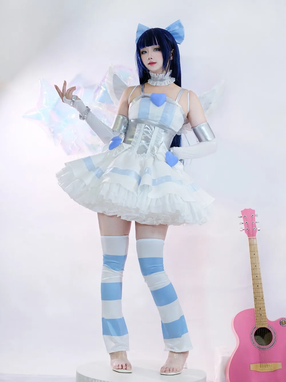 Stocking Dress Panty Stocking with Garterbelt Cosplay Costume Anime Outfit Halloween Carnival Party Performance Stage Show
Stocking Dress Panty Stocking with Garterbelt Cosplay Costume Anime Outfit Halloween Carnival Party Performance Stage Show