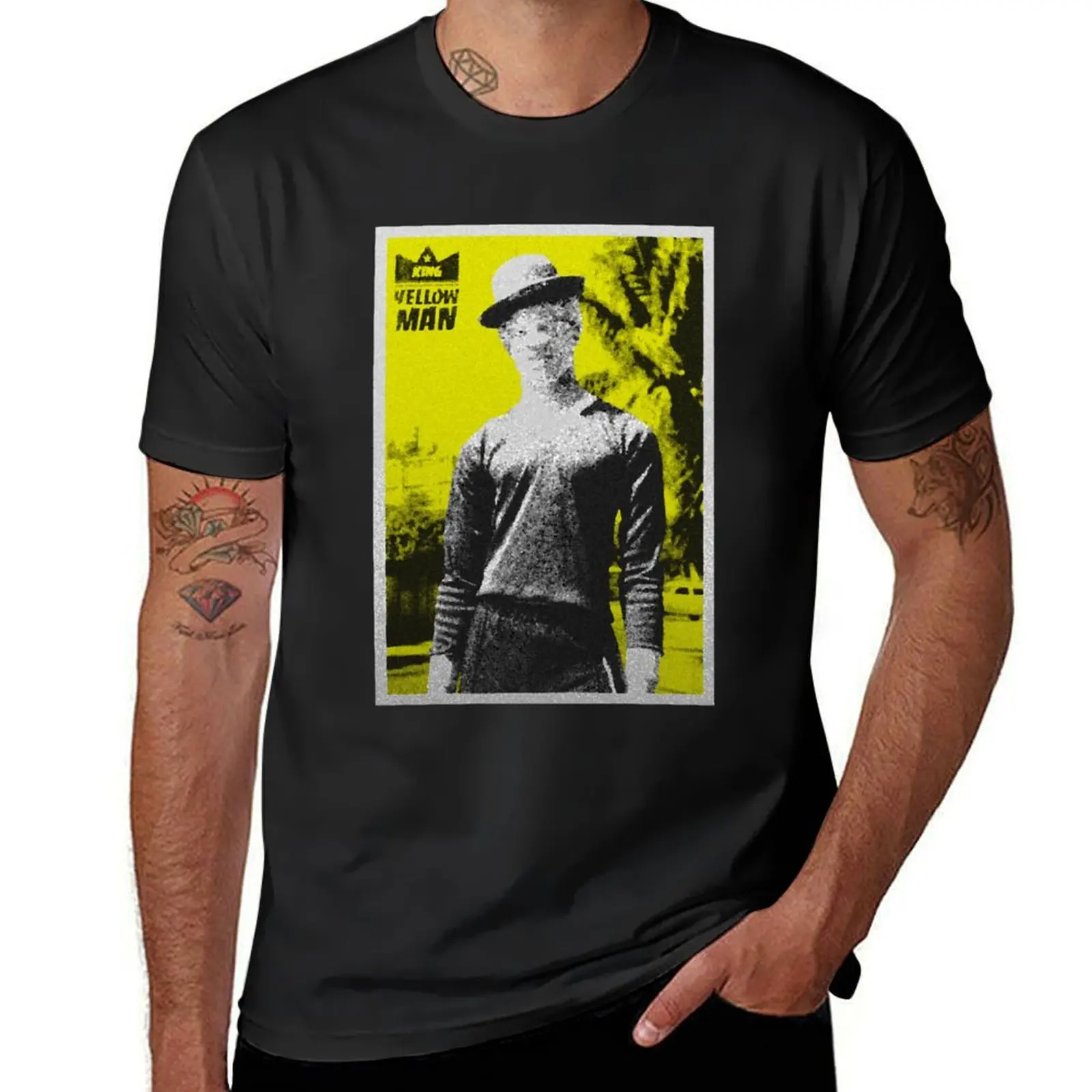King Yellowman crown T-Shirt tops aesthetic clothes quick drying sports fans Men's clothing
King Yellowman crown T-Shirt tops aesthetic clothes quick drying sports fans Men's clothing