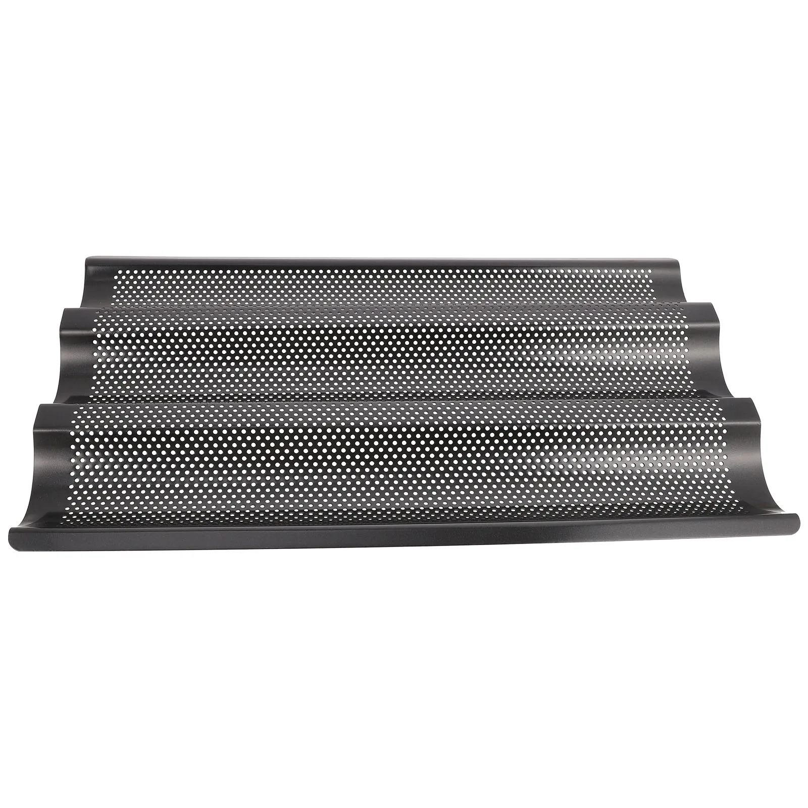 Baking Tray Baguette Mold Bread Pan Nonstick Hot Dog French Loaf Pans for Silver
Baking Tray Baguette Mold Bread Pan Nonstick Hot Dog French Loaf Pans for Silver