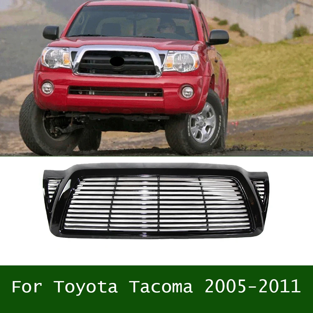 For Toyota Tacoma 2005-2011 Auto Grille W/ LED Light Accessories Car Grilles ABS Front Bumper Hood Racing Grill Glossy Black
For Toyota Tacoma 2005-2011 Auto Grille W/ LED Light Accessories Car Grilles ABS Front Bumper Hood Racing Grill Glossy Black