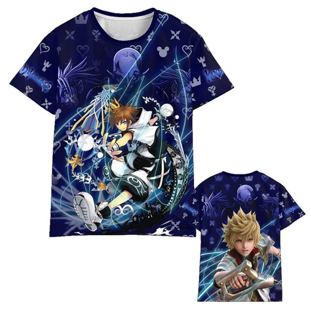 Game Kingdom Hearts 3d Printed Men Women T-shirt Fashion Short sleeve Cosplay Streetwear Tops Kids T shirt Oversized (100-6XL)
Game Kingdom Hearts 3d Printed Men Women T-shirt Fashion Short sleeve Cosplay Streetwear Tops Kids T shirt Oversized (100-6XL)