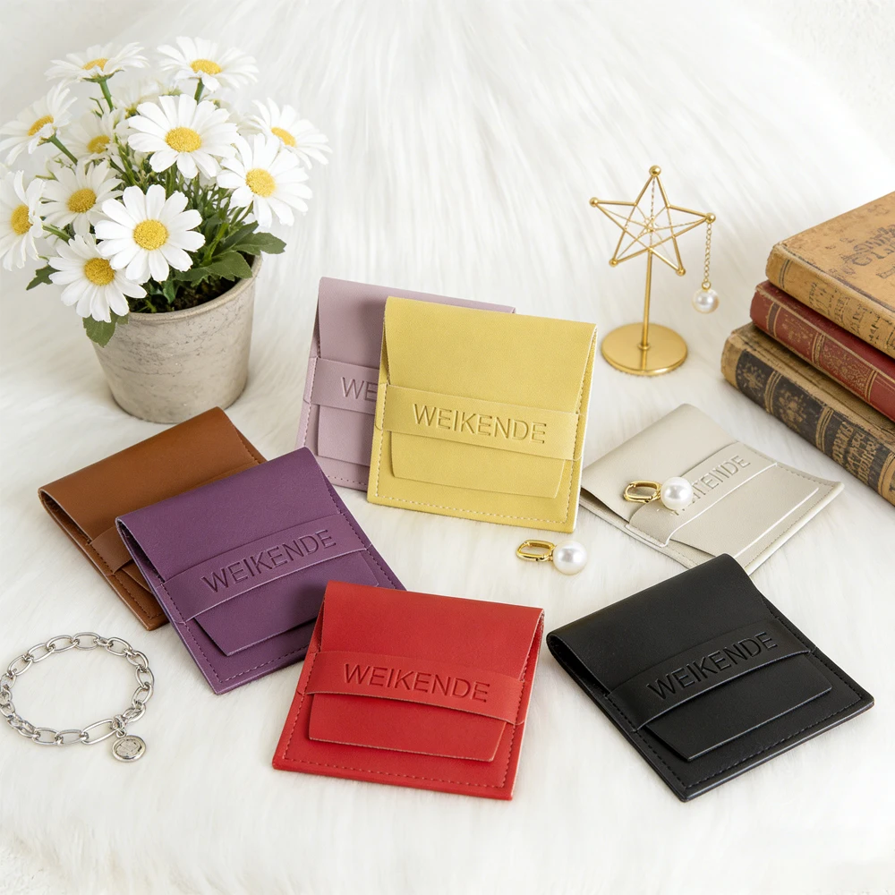 50/100 упаковок, персонализированный конверт с принтом, кожаная сумка для ювелирных изделий из искусственной кожи, вечерние серьги, ожерелье, упаковка, роскошная сумка для хранения подарков
50/100 упаковок, персонализированный конверт с принтом, кожаная сумка для ювелирных изделий из искусственной кожи, вечерние серьги, ожерелье, упаковка, роскошная сумка для хранения подарков