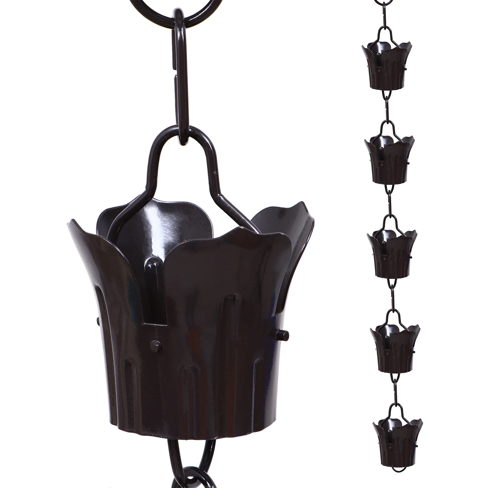 1M Villa Roof Gutter Rain Chain Copper Rainwater Drainage Chain Garden Winter Drainage System Decorative Rain Divert Solution
1M Villa Roof Gutter Rain Chain Copper Rainwater Drainage Chain Garden Winter Drainage System Decorative Rain Divert Solution