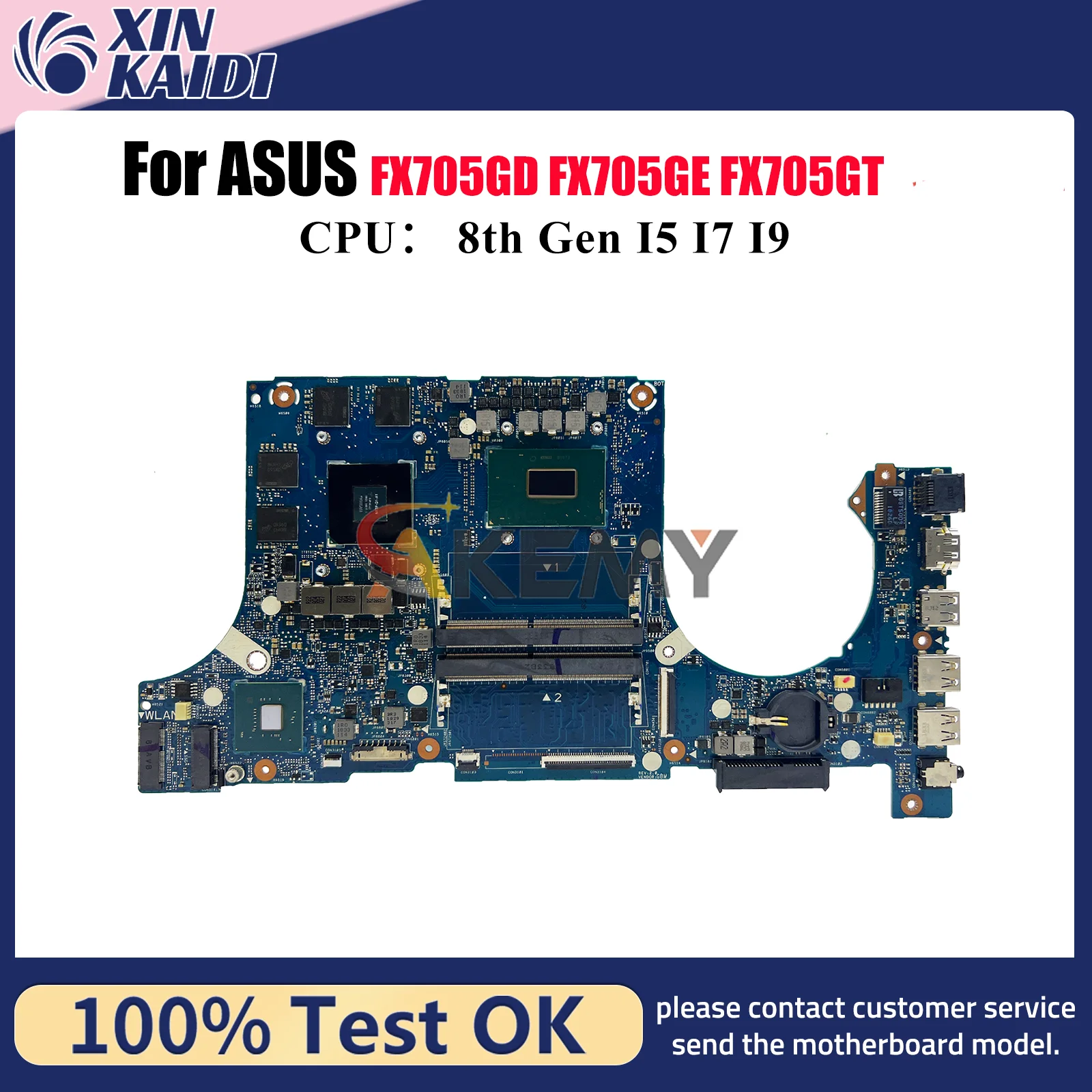 FX705GD Материнская плата для ноутбука ASUS TUF Gaming FX505 FX705GD FX86FE FX86FD FX705GT FX705GE Материнская плата для ноутбука с процессором I3 I5 I7
FX705GD Материнская плата для ноутбука ASUS TUF Gaming FX505 FX705GD FX86FE FX86FD FX705GT FX705GE Материнская плата для ноутбука с процессором I3 I5 I7