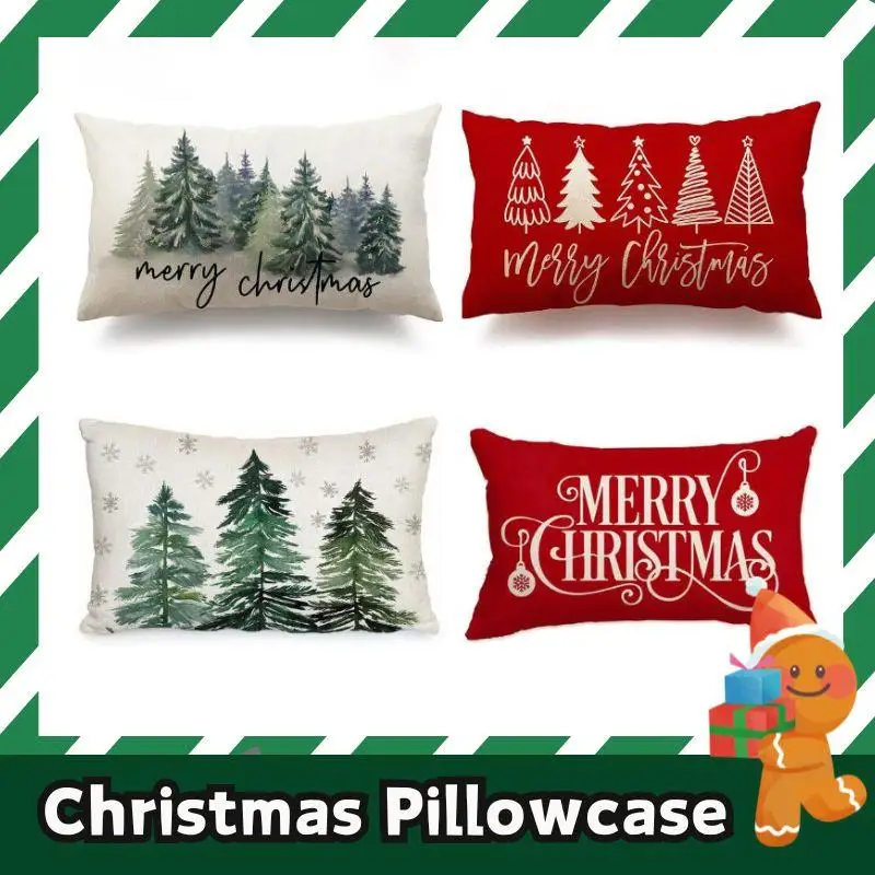 30x50cm Linen Christmas Pillowcase Merry Christmas Decorative Pillow Cover Christmas Xmas Tree Snowmen Letter Cushion Cover
30x50cm Linen Christmas Pillowcase Merry Christmas Decorative Pillow Cover Christmas Xmas Tree Snowmen Letter Cushion Cover
