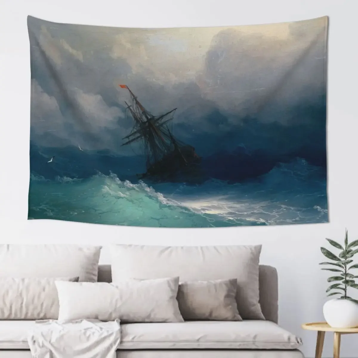 Ship on Stormy Seas by Ivan Aivazovsky Tapestry Decoration Aesthetic Room Design Korean Room Decor Tapestry
Ship on Stormy Seas by Ivan Aivazovsky Tapestry Decoration Aesthetic Room Design Korean Room Decor Tapestry