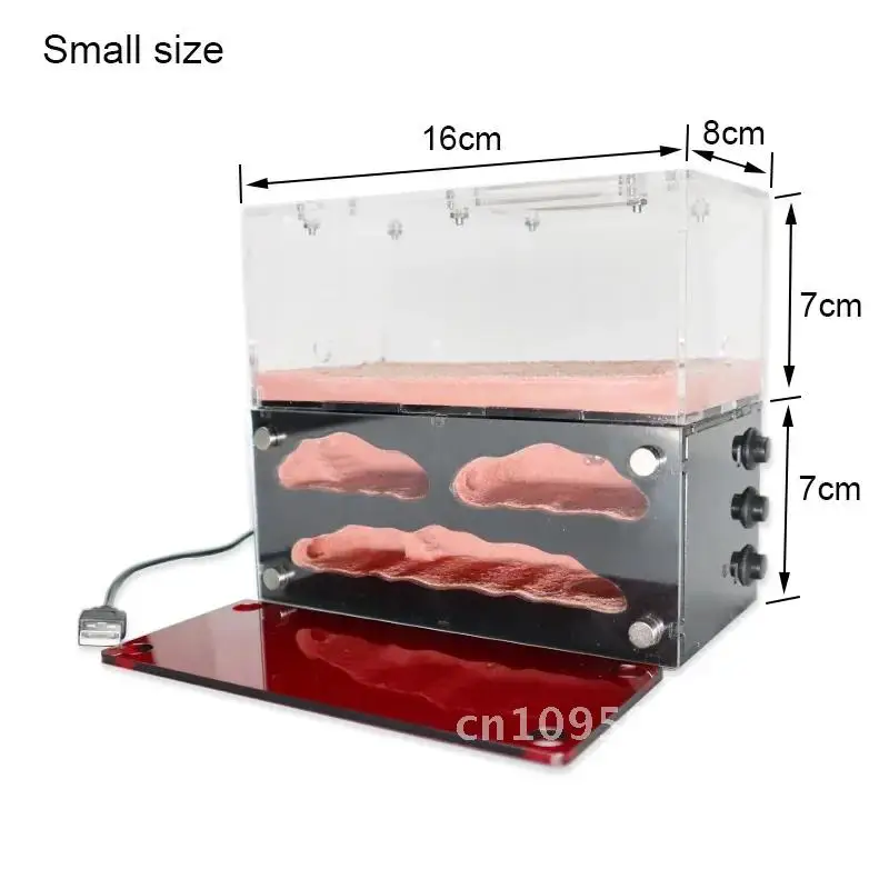 Ecological Ant Farm House with Independent Lights Control Ant Nest Pet Lights 3 Hotel Insect Ant Concrete House Anthill Workshop
Ecological Ant Farm House with Independent Lights Control Ant Nest Pet Lights 3 Hotel Insect Ant Concrete House Anthill Workshop