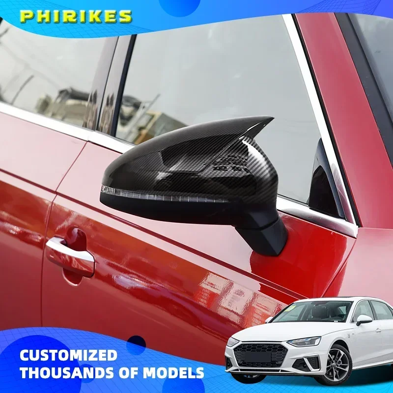 2pcs Black Side Wing Mirror Caps For Audi A4 A5 B9 2017 2018 2019 S4 S5 RS5 allroad Quattro replace Covers (Glossy Pearl Black)
2pcs Black Side Wing Mirror Caps For Audi A4 A5 B9 2017 2018 2019 S4 S5 RS5 allroad Quattro replace Covers (Glossy Pearl Black)