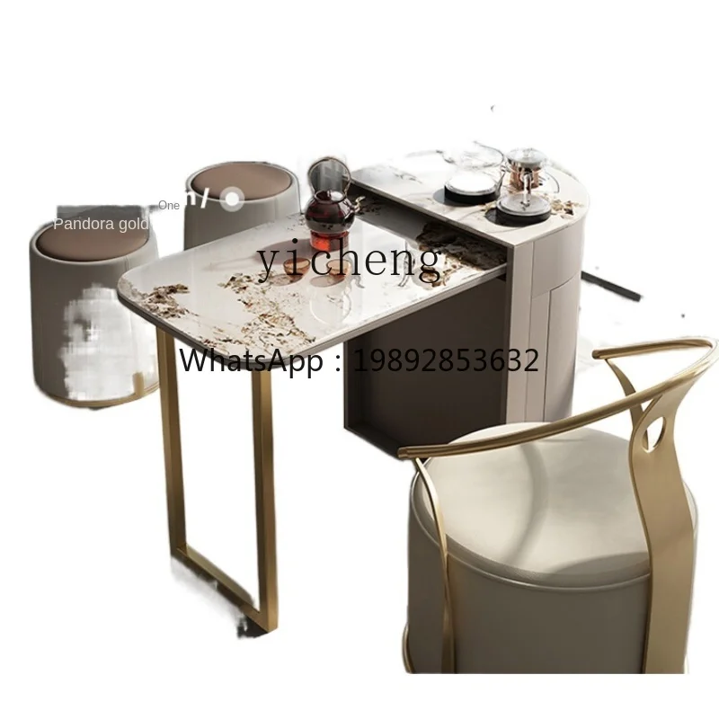 ZZ XL High-End Coffee Table Foldable Mobile Integrated Home Kung Fu Light Luxury Stone Plate Tea Table
ZZ XL High-End Coffee Table Foldable Mobile Integrated Home Kung Fu Light Luxury Stone Plate Tea Table