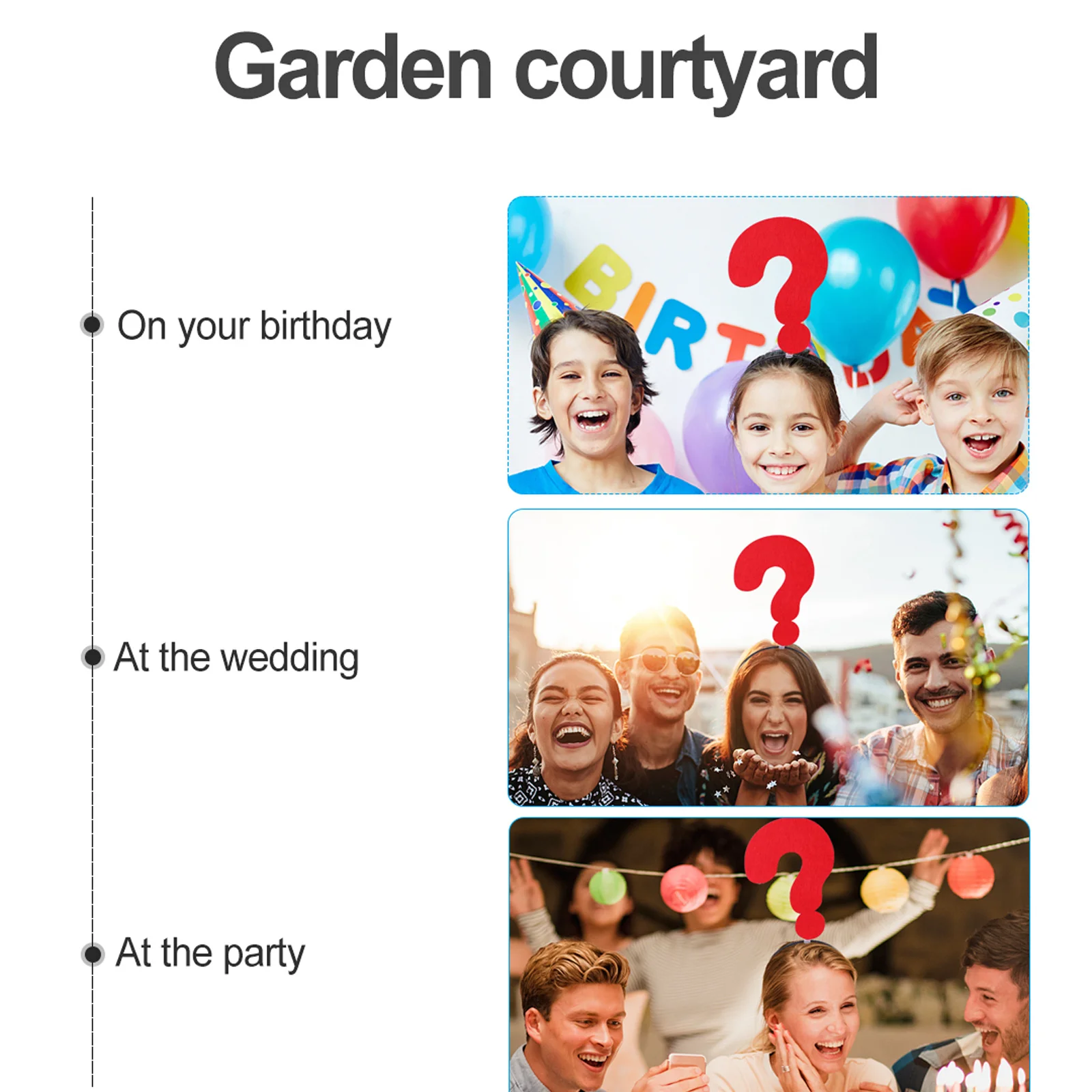 2 шт. забавные повязки для волос с вопросительным знаком, стильные повязки на голову для взрослых, уникальный игривый дизайн, идеально подходят для вечеринок, фестивалей, косплея
2 шт. забавные повязки для волос с вопросительным знаком, стильные повязки на голову для взрослых, уникальный игривый дизайн, идеально подходят для вечеринок, фестивалей, косплея