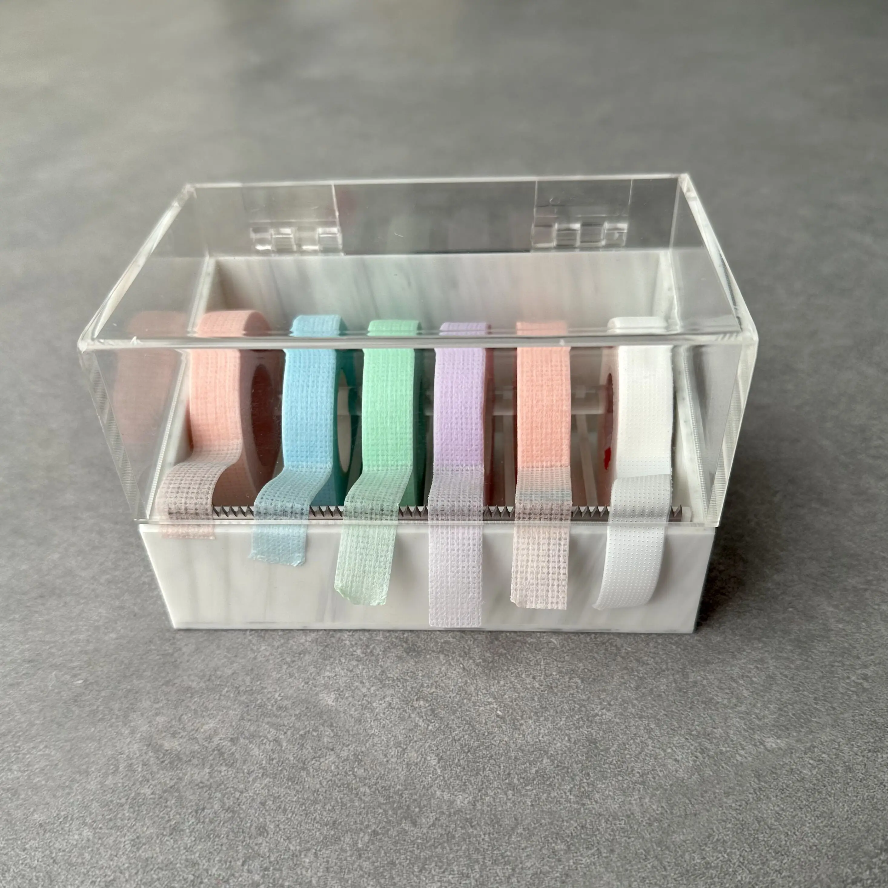 Best Selling Eyelash Tape Cutter Eyelash Extension Lash Tool Colorful Eyelash Tape Dispenser Lash Tape Cutter
Best Selling Eyelash Tape Cutter Eyelash Extension Lash Tool Colorful Eyelash Tape Dispenser Lash Tape Cutter