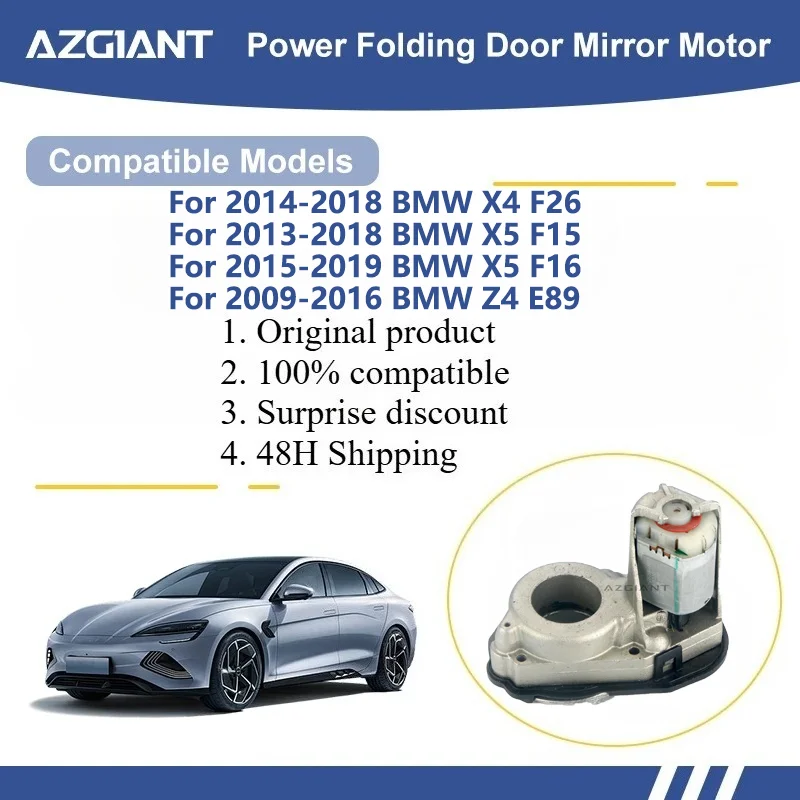 AZGIANT For BMW X4 F26/X5 F15/X5 F16/Z4 E89/Audi A6 C8 Car Wing Mirror Authentic Folding Motor Power accessoires voiture
AZGIANT For BMW X4 F26/X5 F15/X5 F16/Z4 E89/Audi A6 C8 Car Wing Mirror Authentic Folding Motor Power accessoires voiture