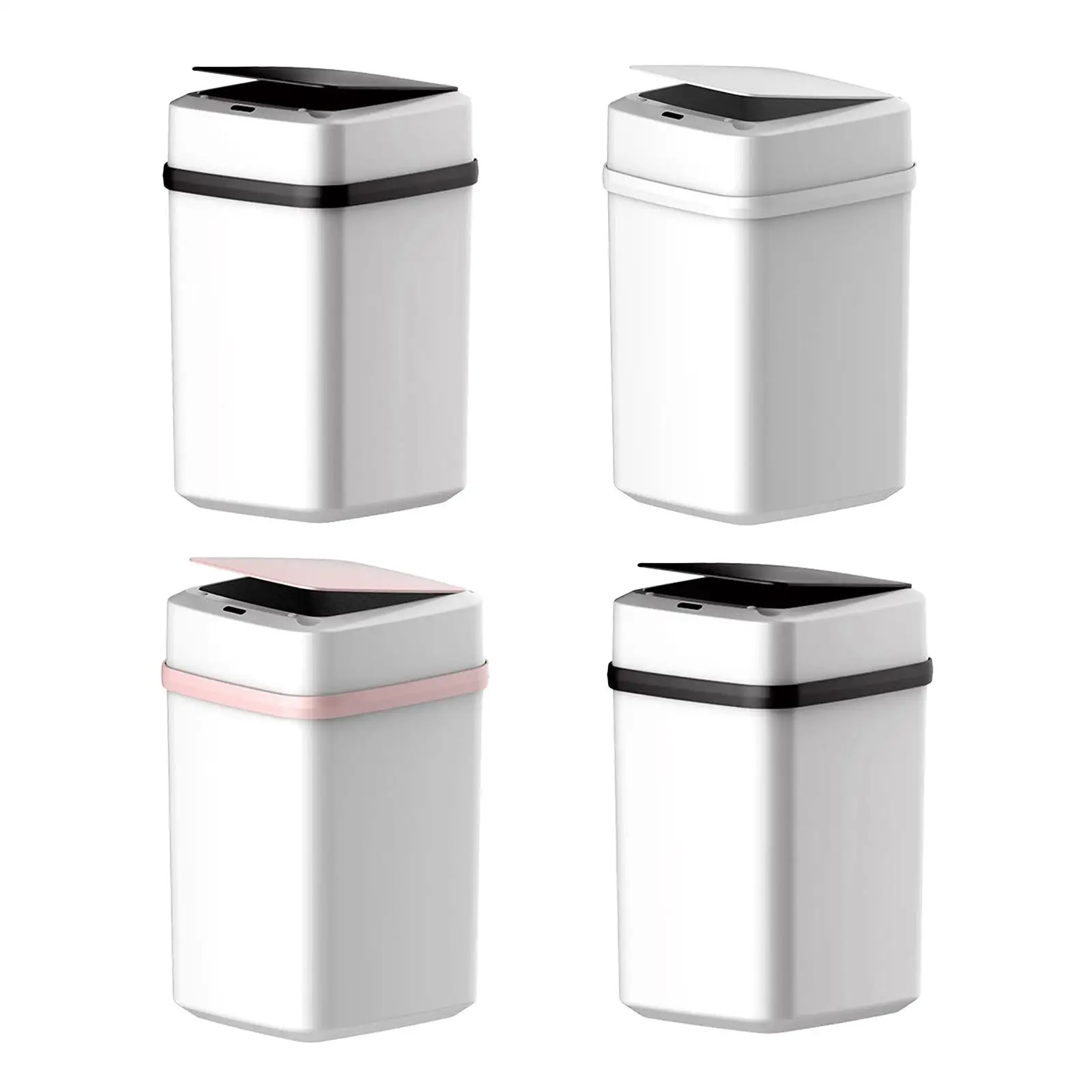 Touchless Sensor Kitchen Trash Can, Plastic, Nodern Simple Design, Garbage
Touchless Sensor Kitchen Trash Can, Plastic, Nodern Simple Design, Garbage