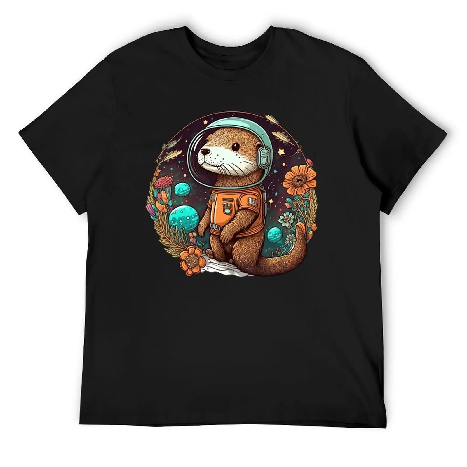 Space Otter Astronaut T-Shirt summer tops Anime t-shirt anime figures mens t shirts 
Space Otter Astronaut T-Shirt summer tops Anime t-shirt anime figures mens t shirts