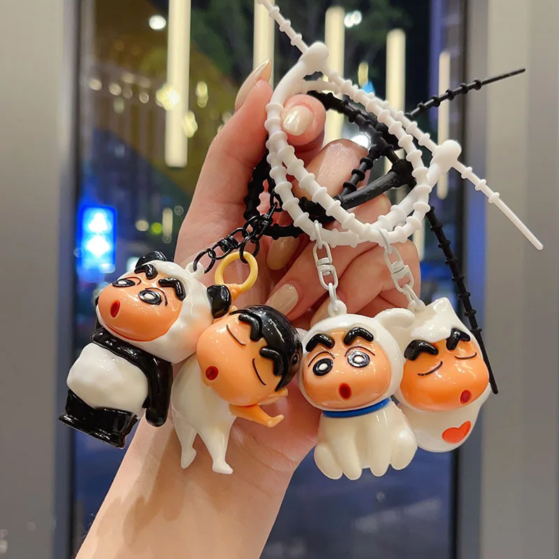 Colorful Cartoon Anime Crayon Shin-chan Keychain Electroplating Pendant Exquisite Gift
Colorful Cartoon Anime Crayon Shin-chan Keychain Electroplating Pendant Exquisite Gift