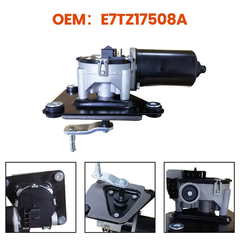New Windshield Wiper Motor For Ford 1987-1996 F-150 F-250 F350 Bronco E7TZ17508A
New Windshield Wiper Motor For Ford 1987-1996 F-150 F-250 F350 Bronco E7TZ17508A