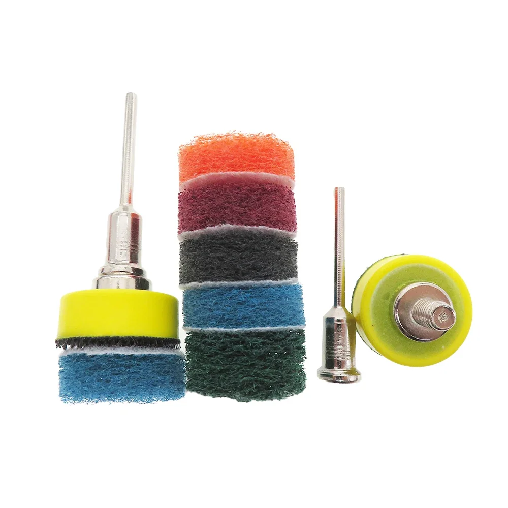 1 Inch Scouring Pad 54 Pcs with Sanding Pad Sander Heavy Duty Scrub Sponge for Polishing & Grinding Cars Wood Metal Mini Square
1 Inch Scouring Pad 54 Pcs with Sanding Pad Sander Heavy Duty Scrub Sponge for Polishing & Grinding Cars Wood Metal Mini Square