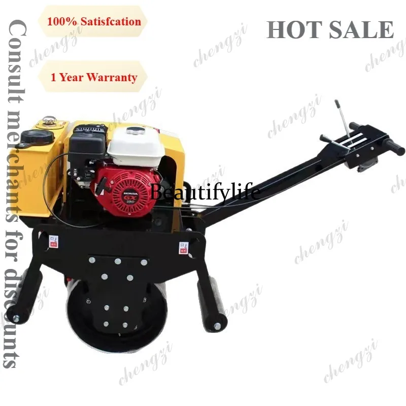81 Hand-held small vibratory roller Single steel wheel compactor Grooved asphalt pavement compactor
81 Hand-held small vibratory roller Single steel wheel compactor Grooved asphalt pavement compactor
