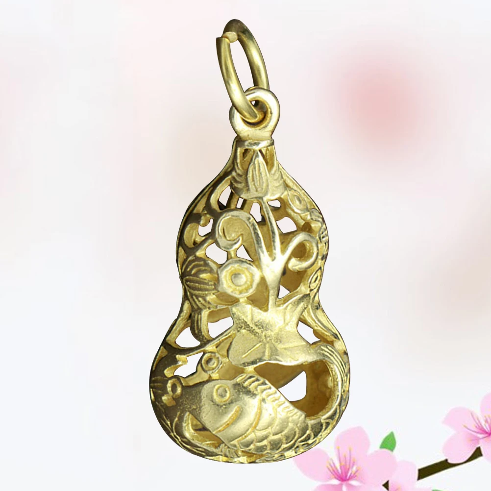 Hollow Gourd Keychain Feng Shui Pendant Car Charm Gold Copper Brass Handmade Lucky Wealth Prosperity Jewelry Accessories Widget
Hollow Gourd Keychain Feng Shui Pendant Car Charm Gold Copper Brass Handmade Lucky Wealth Prosperity Jewelry Accessories Widget