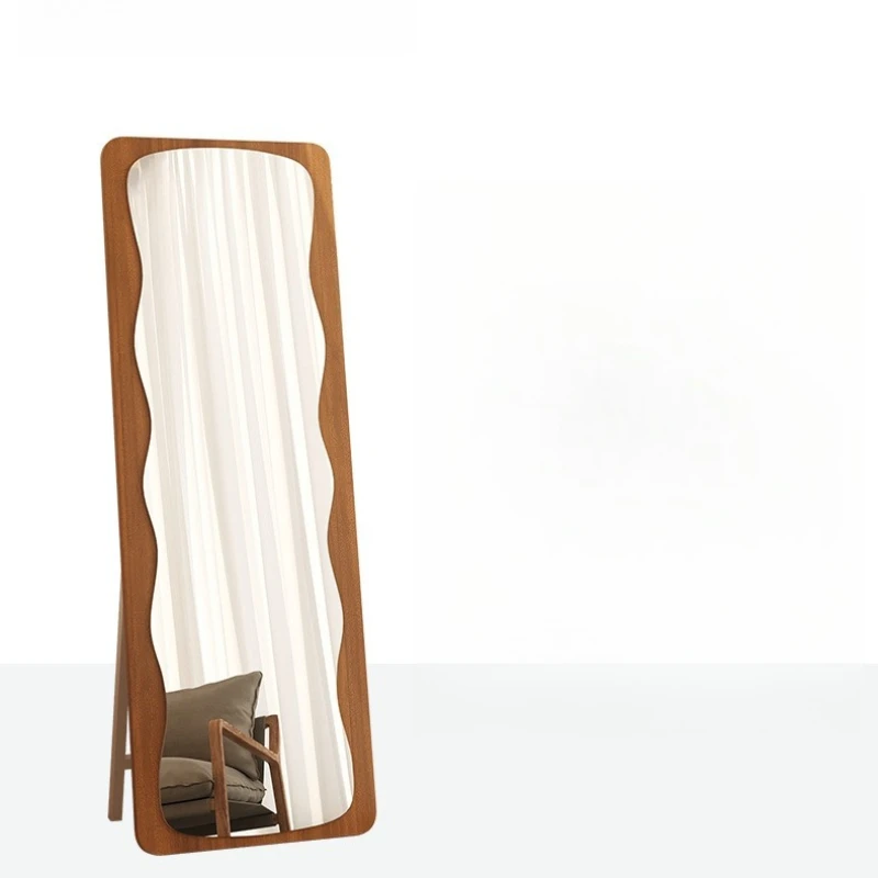 Medieval wave full-body mirror, dressing, landing, wall-mounted silent style classical mirror
Medieval wave full-body mirror, dressing, landing, wall-mounted silent style classical mirror