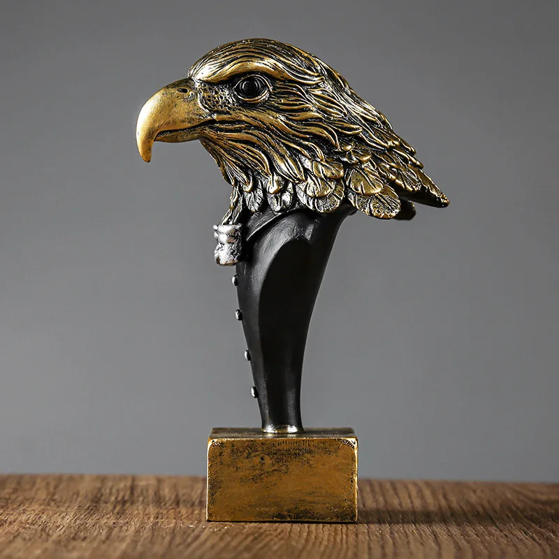 Creative Animal Sculpture Home Decoration Modern Decorative Art Crafts Eagle Carving Office Bathroom Home Cabinet Sculpture
Creative Animal Sculpture Home Decoration Modern Decorative Art Crafts Eagle Carving Office Bathroom Home Cabinet Sculpture