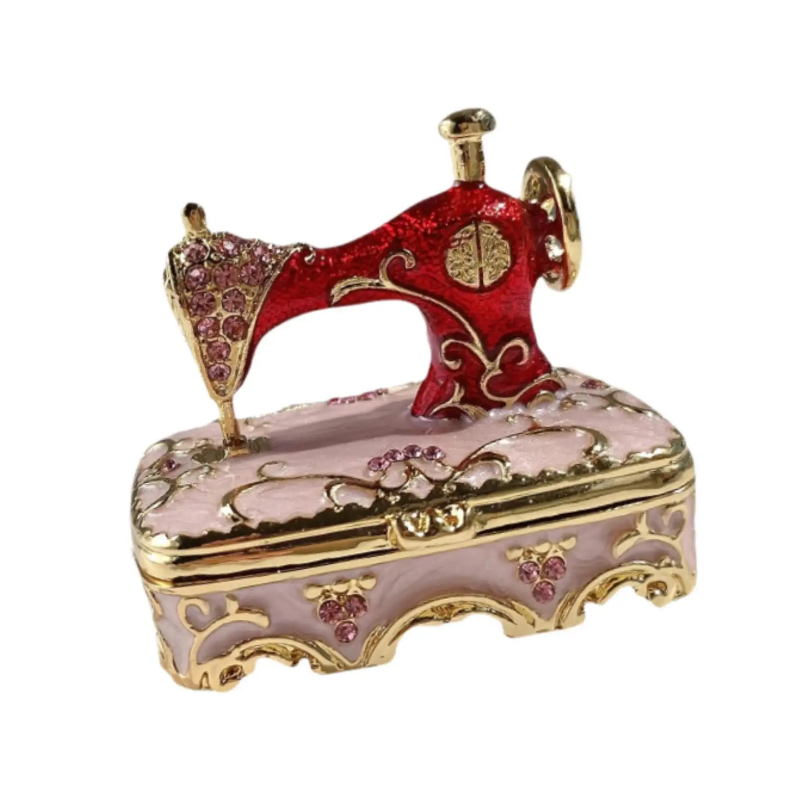 Jewelry Organizer Box Collections Home Decoration Sewing Machine Figurine for Dresser Shop Window Showcase Bookshelf Living Room
Jewelry Organizer Box Collections Home Decoration Sewing Machine Figurine for Dresser Shop Window Showcase Bookshelf Living Room