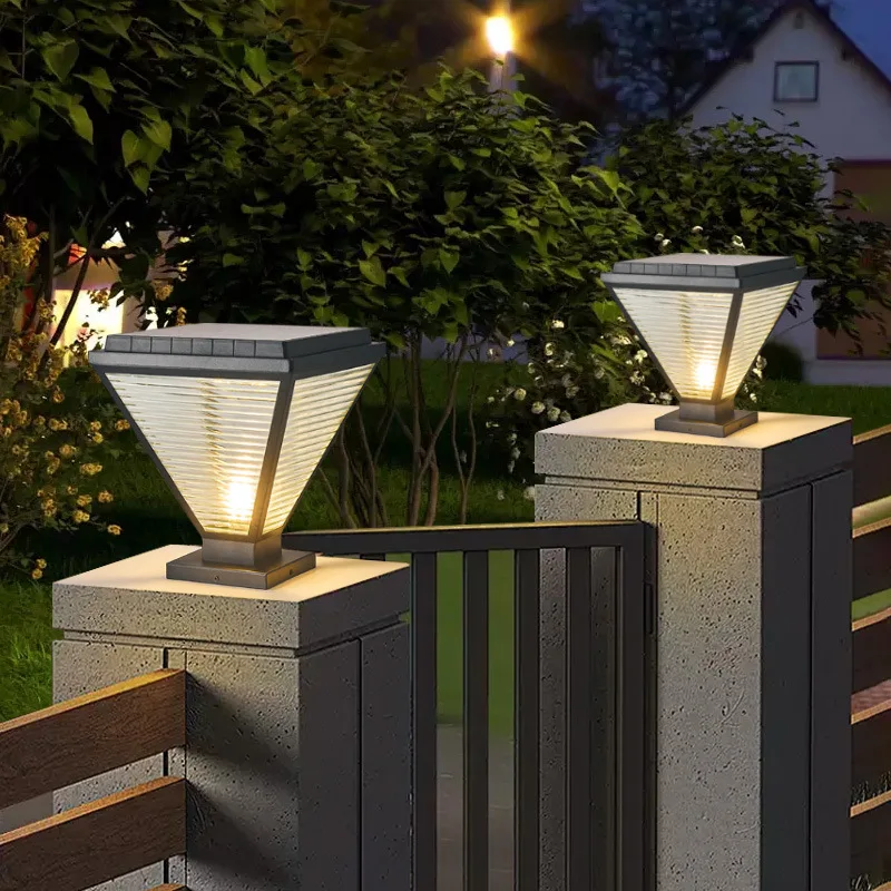 Villa stigma lamp solar simple modern wall garden lamp outdoor waterproof rural gate wall pillar lamp 
Villa stigma lamp solar simple modern wall garden lamp outdoor waterproof rural gate wall pillar lamp