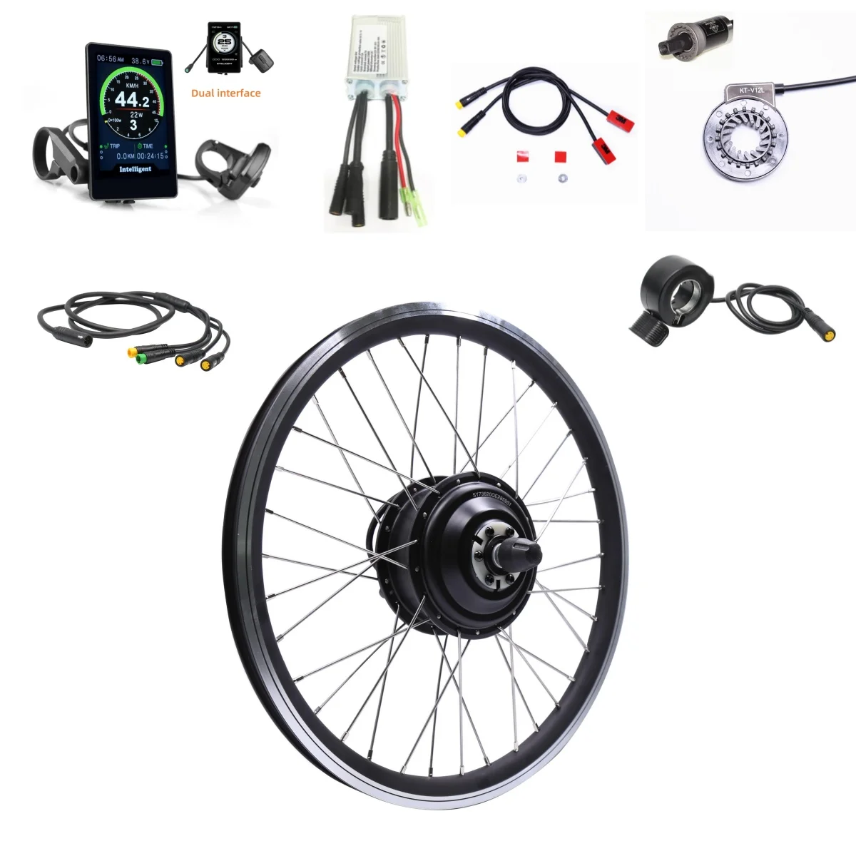 Waterproof system kit for electric bicycles BAFANG 36v250w Front/rear Electric Bike Conversion Kit Brushless Hub Motors
Waterproof system kit for electric bicycles BAFANG 36v250w Front/rear Electric Bike Conversion Kit Brushless Hub Motors