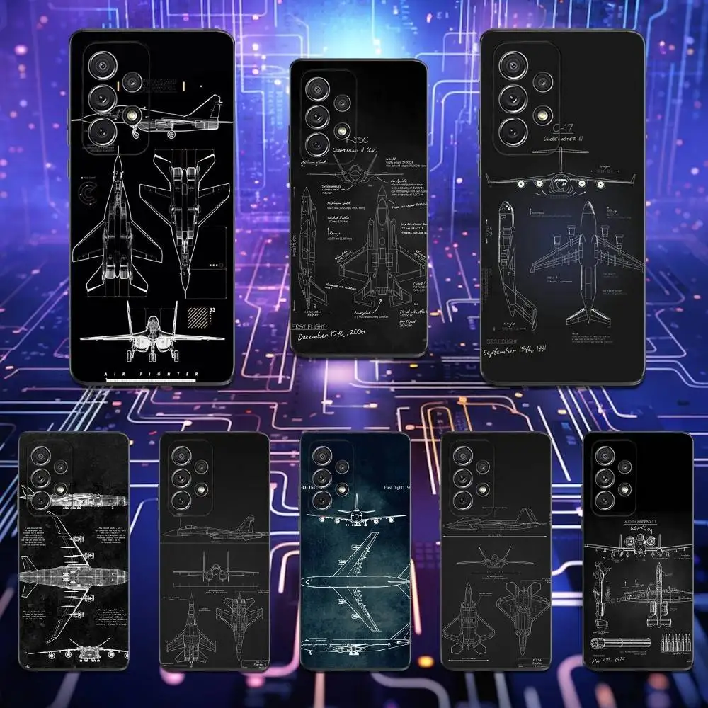 Aircraft Blueprints Art Phone Case For Samsung S25,S24,S23,S22,S21,S20,S10,Ultra,Plus,Lite,FE,Soft Silicone Black Cover
Aircraft Blueprints Art Phone Case For Samsung S25,S24,S23,S22,S21,S20,S10,Ultra,Plus,Lite,FE,Soft Silicone Black Cover